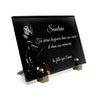 Plaque funéraire chanteur-sur-scene 17 Plaquedeces.fr